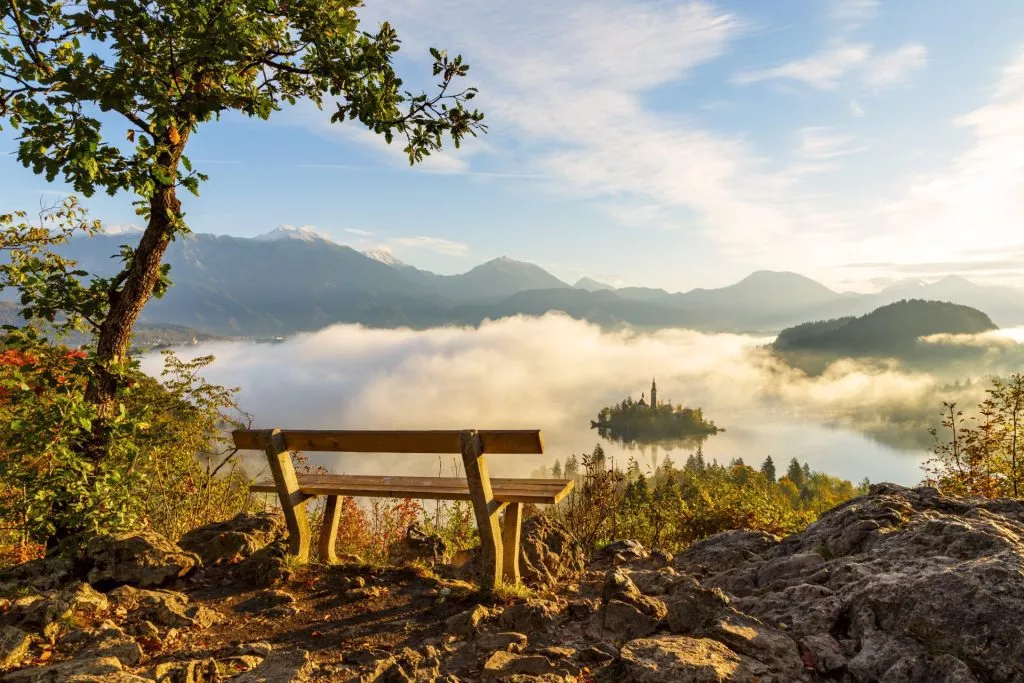 Mirador del lago Bled